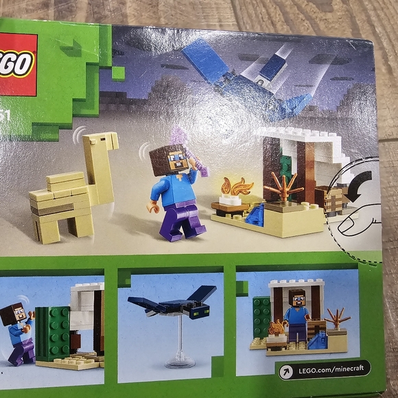 LEGO Minecraft Steve's Desert Expedition 21251 NEW Building Toy 75 Pieces - Picture 7 of 8